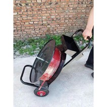 철밴드 거치대 PP PET 철제 디스펜서 밸트 포장 플라스틱 스틸 벨트, 두꺼운 큰 바퀴 큰 디스크