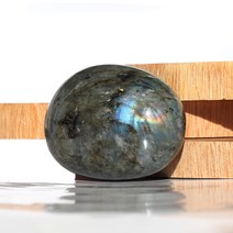 라브라도라이트 기수련 힐링스톤 원석 HSROU-218086, 단품