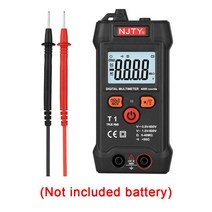 True RMS 디지털 멀티미터 4000 카운트 600V 자동 범위 AC DC 전압 테스터 휴대용 스마트 미터 NCV ohm 손, 01 T1