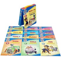 Ready Set Read! 12 Book Phonics Box Collection Set (Paw Patrol) by Jenny French [UnkNOW 나우푸드 n Bind