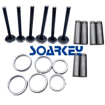 Isuzu 3AE1 엔진에 맞는 흡기/출구 밸브 가이드 시트 1 세트, 한개옵션0