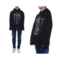 19FW 남성 칸예 마스크 후드티셔츠 (NUW19216_009_19F)