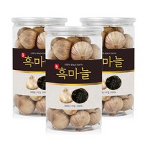 통흑마늘 폴리페놀 발효흑마늘 아조엔 알리신 마늘영양소 s아릴시스테인 면역력음식 멜라노이딘 마늘발효 건강식품 흑마늘말랭이 흑마늘판매 갈릭 사포닌 검은마늘 마늘영양제 흑마늘가격 깐흑마, 3통, 500g