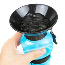 올앤원 휴대용 급수기 애견 물통300ml 단두종 중두종용 애견용품, 1개, 랜덤