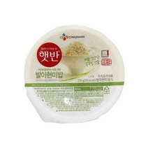 CJ제일제당 햇반 발아현미밥 210gX24개 2180214, 24개, 210g