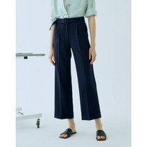 [헤지스레이디스] [헤지스 여성] [22SS] HSPA2B793N3 다크네이비 스트랩 팬츠