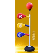 샌드백 스탠드 펀치볼 발차기 복싱 킥복싱 풋 연습 체육관 발미트 교육용, A 4개 타켓