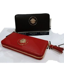 니꼴밀러 NC경산점 여성 지갑 지퍼형 장지갑 통장지갑 카드지갑 실용적인 판매많이되는 지갑 천연소가죽 시그니처 지갑