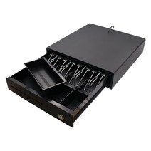 캐쉬 박스 현금캐쉬박스 미니돈통 현금함 가게현금통, (블랙7칸)