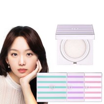 에코더마 선쿠션 본품 시즌3 퓨어 사각형 온가족 안심 진기주 썬쿠션 홈쇼핑 백탁없이 촉촉, 퍼플