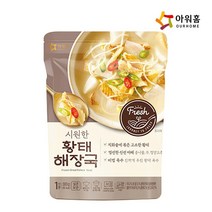 아워홈 시원한 황태해장국, 300g, 66개