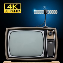 UHD TV안테나 미니빔테나 캠핑지상파 tv실내안테나, EX439 미니빔테나 증폭형5M