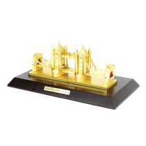 3D메탈빅골드 런던타워브릿지입체퍼즐건축모형, 단품, 단품