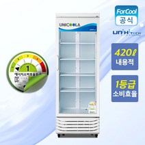 국내산 1등급 음료 냉장고 유니하이테크 업소용 음료수 냉장 술장고 UN-465RF 쇼케이스, UN-465RF 좌도어 지역별 배송비 착불