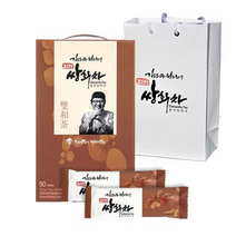 김오곤 원장 진한 한방 쌍화차 전통차 분말+선물용 가방 50개입, 750g