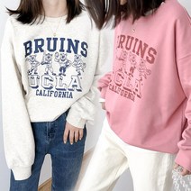 주디앤 여성 브루인즈 루즈핏 맨투맨 2P
