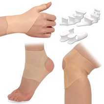 박치완원장 무릎보호대 2p   발목보호대 2p   발가락링 2p   엄지용 2p   팔꿈치 보호대 2p 관절보호대 B형세트, 1세트