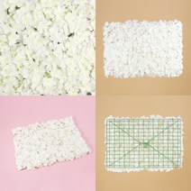요비월드 조화 꽃벽 60X40CM 벽조경 카페포토존 웨딩포토부스