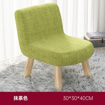 미니의자 디자인 원목 예쁜 편한 대기의자 인테리어의자 네일샵의자 카페의자 감성 심플한, 티크 30*30*40cm 삼베+송곳다리
