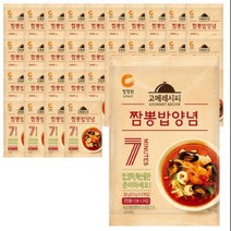 청정원 짬뽕밥 양념, 30g, 10개