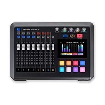 Tascam 14트랙 레코더USB 오디오 인터페이스 스트리밍 블루투스가 내장된 Mixcast 4 팟캐스트 스튜디오 믹서 스테이션