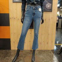 잠뱅이 가을 여자 히든밴딩 밑단변형 부츠컷 스판 청바지AL2DNE562