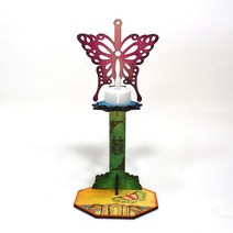 GDG4298 (만들기재료)나비촛대 만들기(10인포장) 전통의상만들기/전통악세사리만들기/명절만들기/가을만들기