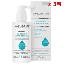 AMELIORATE 아멜리오레이트 스칼프 케어 수딩 스칼프 에센스 100ml 3팩