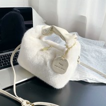 캐주얼 퍼핸들백
