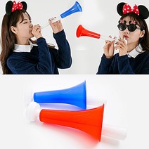 부부젤라응원나팔 응원도구 소품 월드컵 소, 부부젤라응원나팔(소)레드