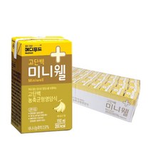 메디푸드 고단백 미니웰 바나나맛 24팩 영양음료 환자영양식, 메디푸드 고단백 미니웰 바나나