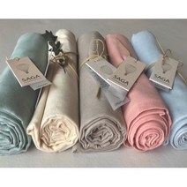 덴마크 오가닉 블랭킷 아기담요 아기이불 낮잠이불 침대패드 여름이불 임신 출산 선물 세트 1개월 2개월 3개월 어린이집, Ivory