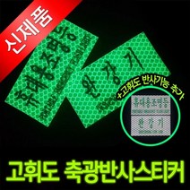 쇼핑오션완강기 휴대용 조명등 축광 고휘도 반사스티커 표지판 고휘도스티커 안내표지판 비상조명안내판 완강기안내판+dhtustyvld, 상품택1*휴대용조명등