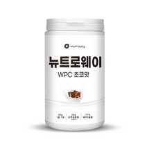뉴트로웨이 WPC 600g 초코맛 농축유청단백 단백질 보충제 맛있는, 1개