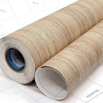 현대시트 프렌치오크 우드 인테리어필름 WD127 1롤 (25m/50m), 반롤 123cm x 2500cm (25m)