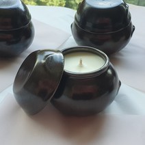 항아리캔들 여주옹기 캔들 소이캔들 천연 옹기캔들 답례품 집들이 선물 추천 대량주문가능, 무색, 라벤더향