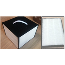 DMC 래미안 e편한세상 실내 환기장치 헤파필터 전열소자 전열교환기, 헤파필터1+프리필터1, 고효율등급 전열소자