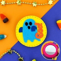 할로윈 펠트 손거울 만들기 유령