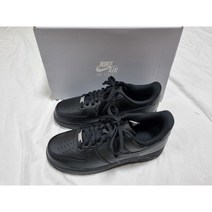 나이키 에어 포스 1 07 로우 블랙 올검 트리플 블랙 사은품 지급