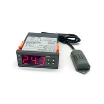 새로운 MH13001 AC220V 12V 24V 디지털 공기 습도 컨트롤러 1% RH - 99% RH Hygrostat Humidistat 가습 제습, CHINA, AC 110V, 02 AC 110V