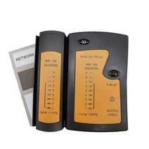 RJ45 케이블 랜 테스터 네트워크 테스터 RJ11 RJ12 CAT5 UTP 네트워킹 도구 수리, as show