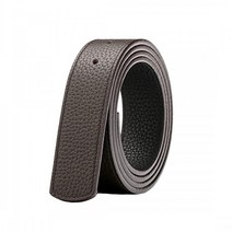 Vatee의 남성 / 여성용 가역 정품 가죽 벨트 버클없는 교체 용 벨트 스트랩 1.34 