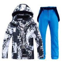 주니어스키복 스키복 여성용 스키 복 2022 겨울 재킷 바지 따뜻한 방수 방풍 및 스노우 보드 세트