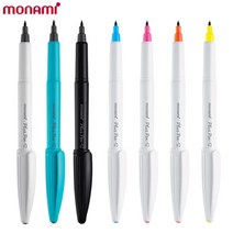 모나미 프러스펜S 0.4mm/플러스펜/수성펜/필기구, 네온핑크