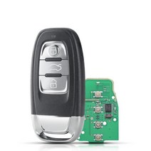 자동차 문리모컨 원격시동 스마트폰 경보기 KEYYOU 스마트 원격 키 315MHz433MHZ868MHZ Audi Q5 A4 A4L A5 A6 A7 A8 RS4 RS5 S4 S5 세, 315MHZ+3 Buttons