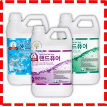 손 세정제 핸드워시 휴대용 예뻐지는 법 손톱 손끝 갈라짐 손가락 기름때 관리법 핸드퓨어 3.75L, 3.75L 그린(젤형)