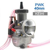 ZSDTRP오토바이 KEIHIN PWK 카뷰레터 33 42mm 레이싱 부품 스쿠터 더트 바이크 ATV 파워 사용 250cc, 06 Keihi 40mm