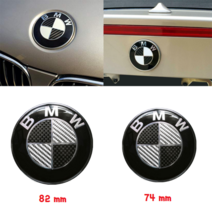 BMW 트렁크 엠블럼 본넷 후드 보닛 82mm 74mm BMW용품, (74mm) 오리지널