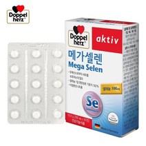 [도펠헤르츠] 메가셀렌 액티브 항산화 무기 셀레늄 60정, 없음