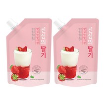 복음자리 진심의 딸기 2kg (냉장 딸기청), 2개, 1kg